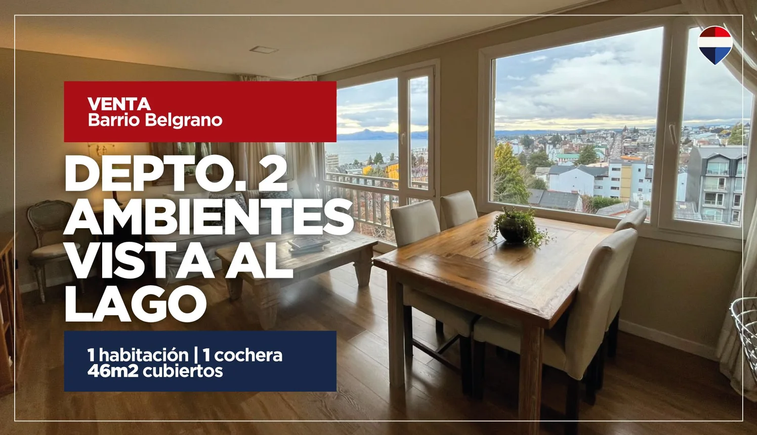 Departamento en venta en San Carlos de Bariloche