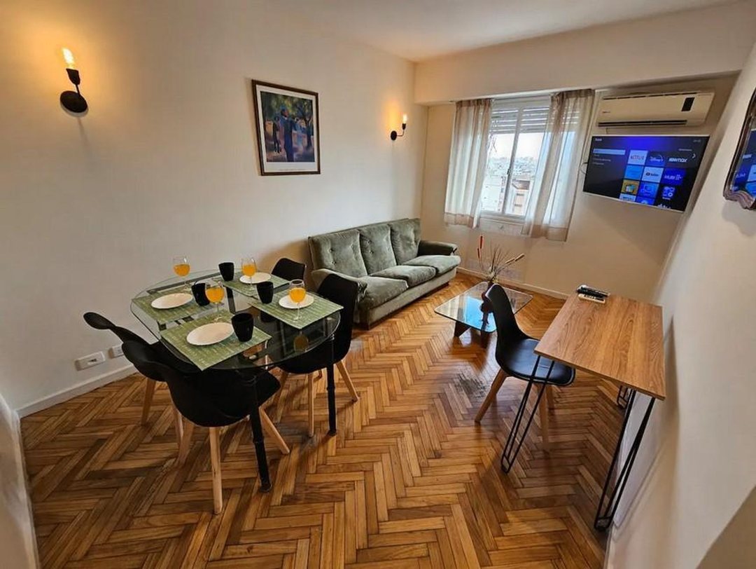 ALQUILER DEPARTMENTO 3 AMB AMOBLADO VILLA CRESPO