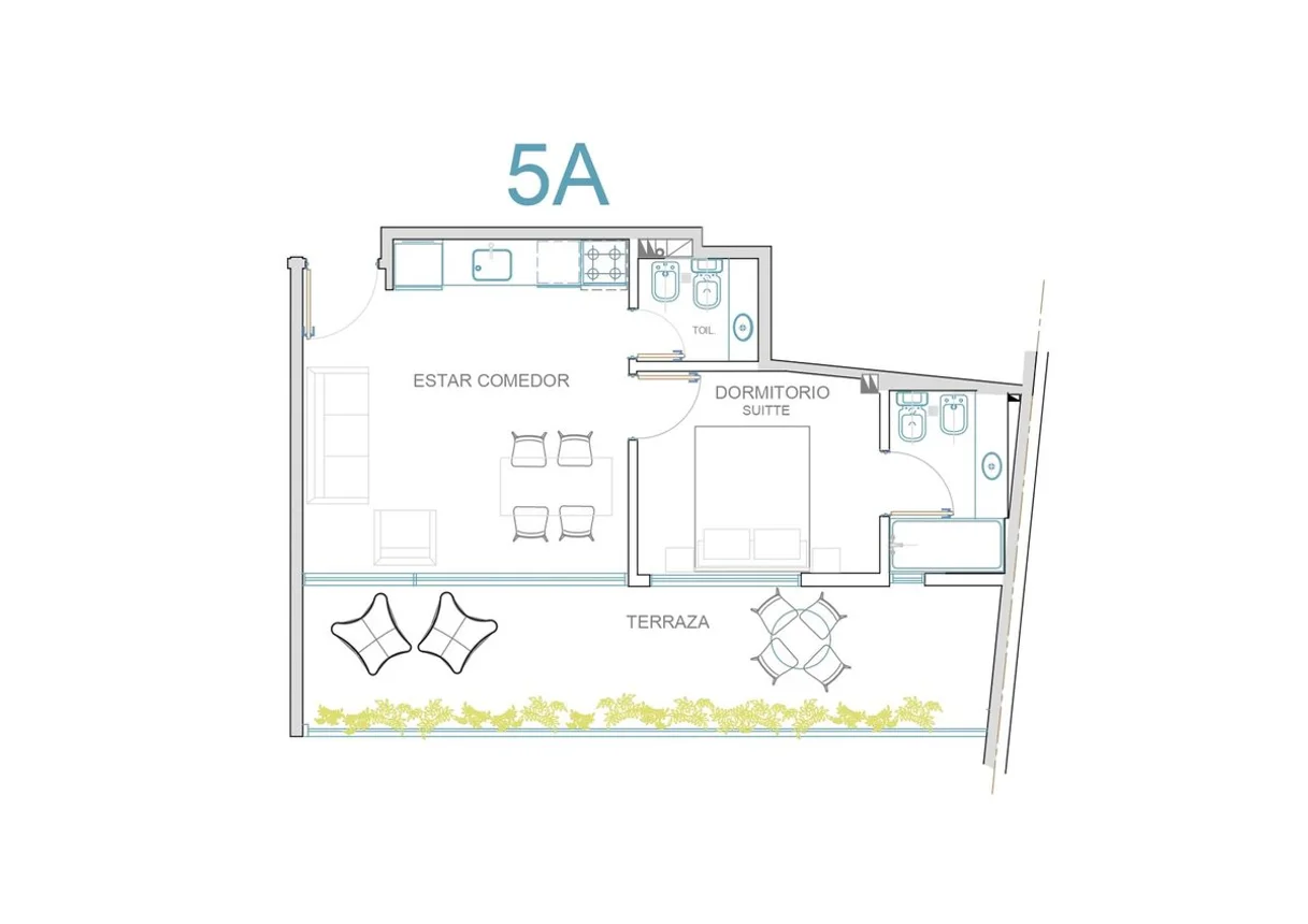 Departamento de 2 ambientes en venta en Barracas, Azara 1300, foto 3
