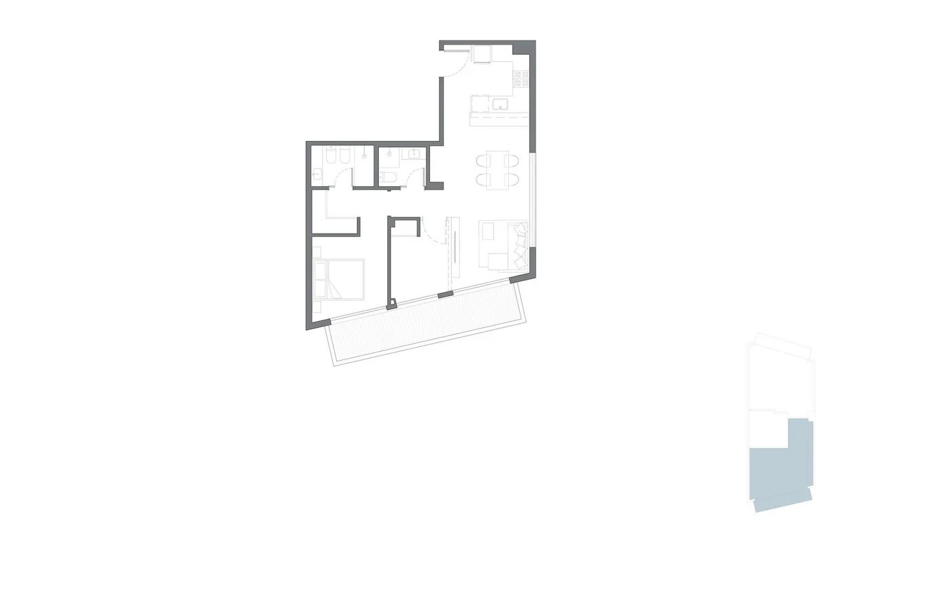 Venta departamento 2 ambientes villa crespo pozo, foto 4