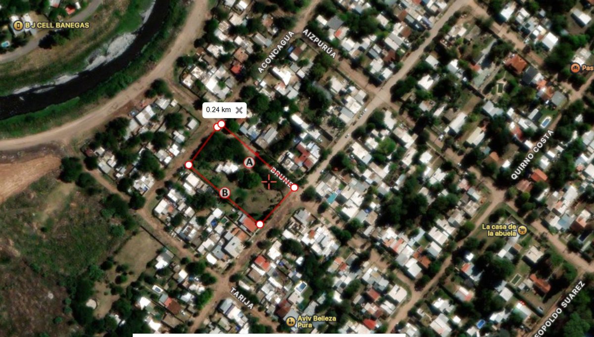 Venta Lote de terreno en Merlo 2843 mts2