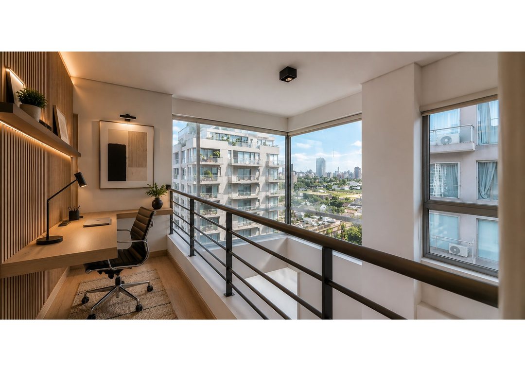 Duplex 3/4 ambientes vista rio cochera amenities