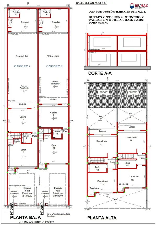 Casa dúplex de 3 ambientes en venta en Hurlingham, Julián Aguirre 1900, foto 5