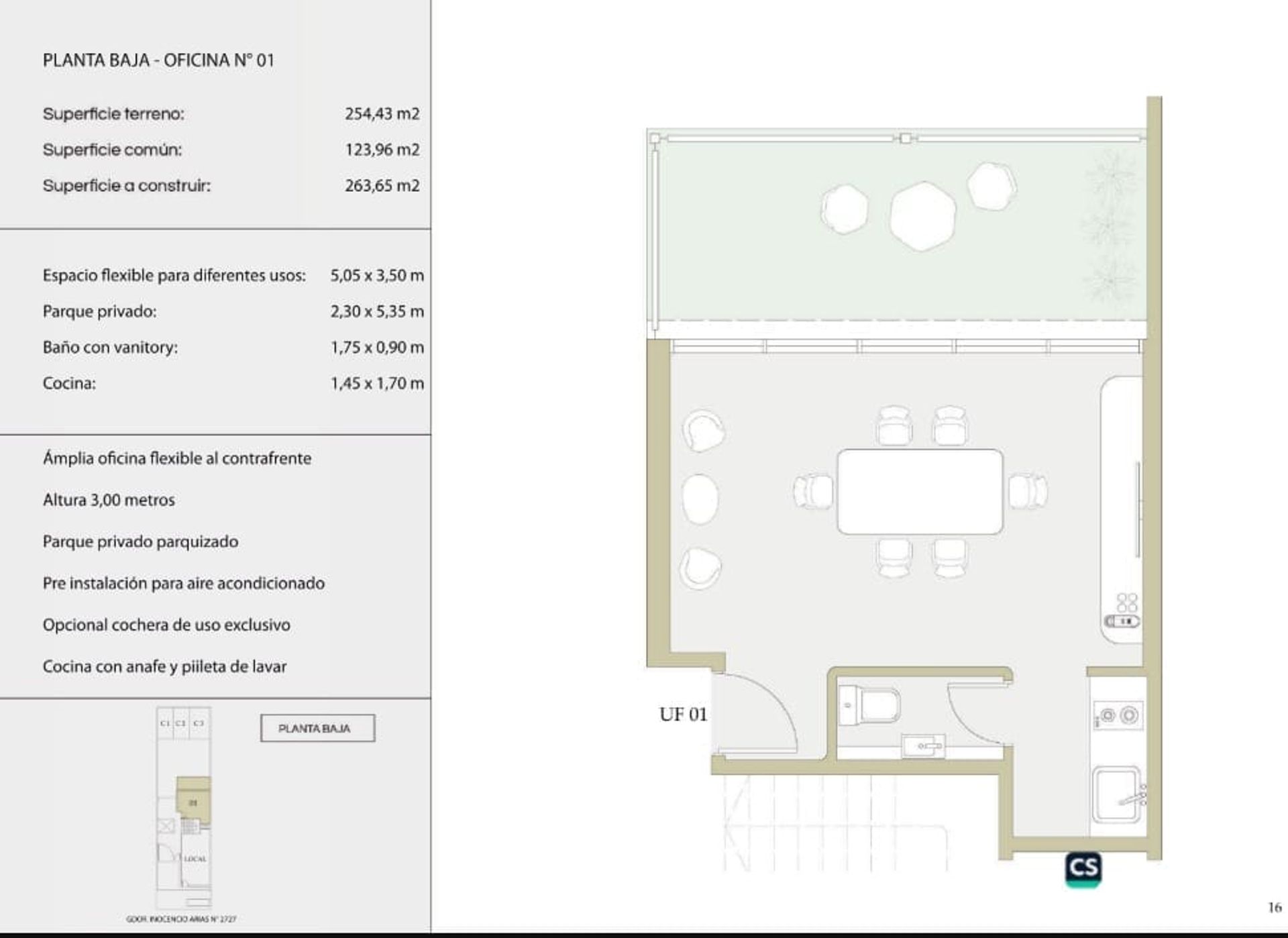 Foto 6 — VENTA OFICINA  C/JARDÍN A ESTRENAR - CASTELAR