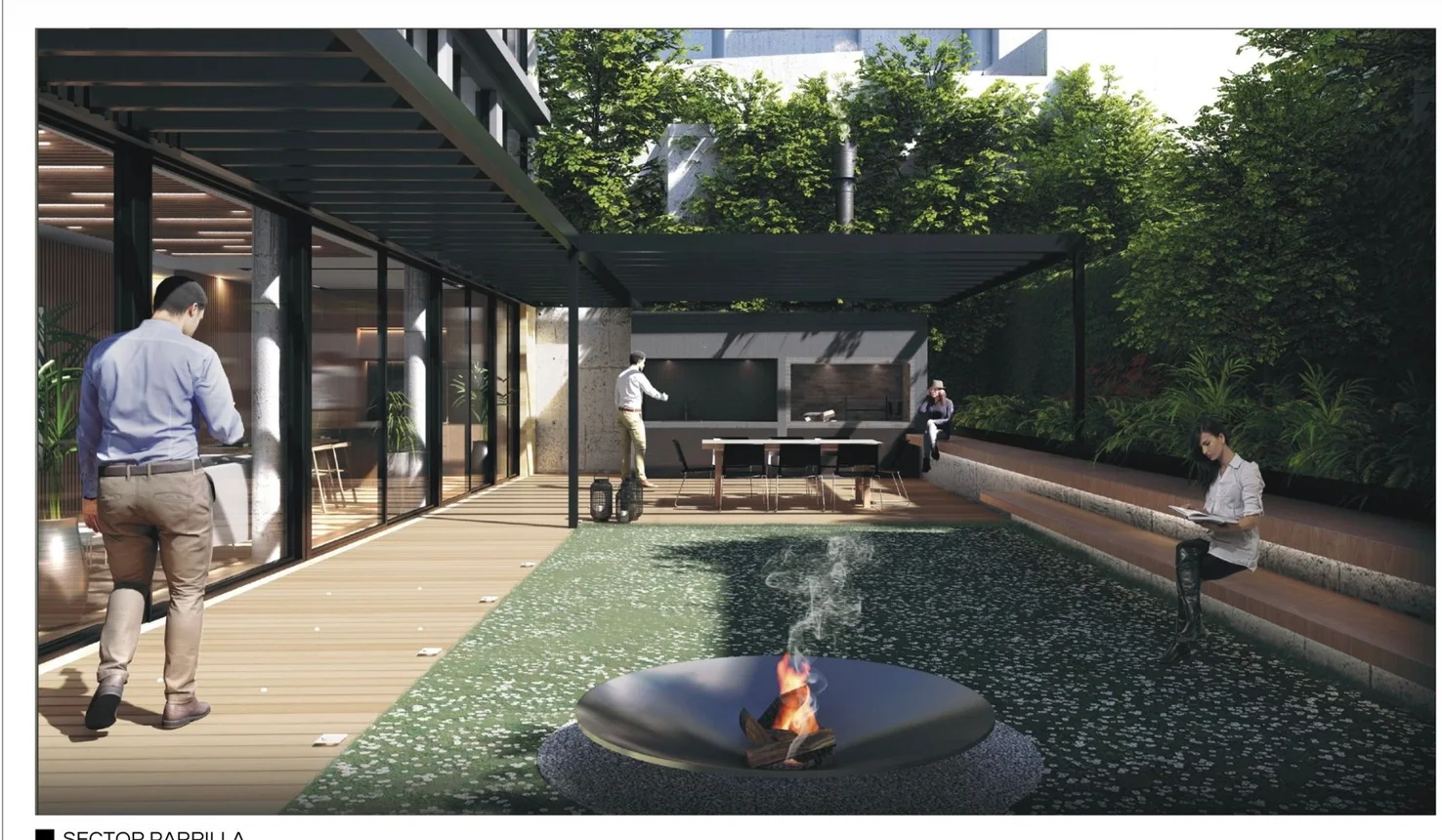 Exclusivo departamento barrio parque, foto 4