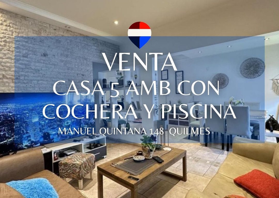 Venta Casa 4 Ambientes Quilmes
