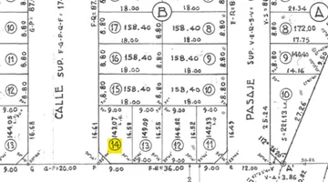 Se vende lote en Santo Tome a metros de Av Lujan