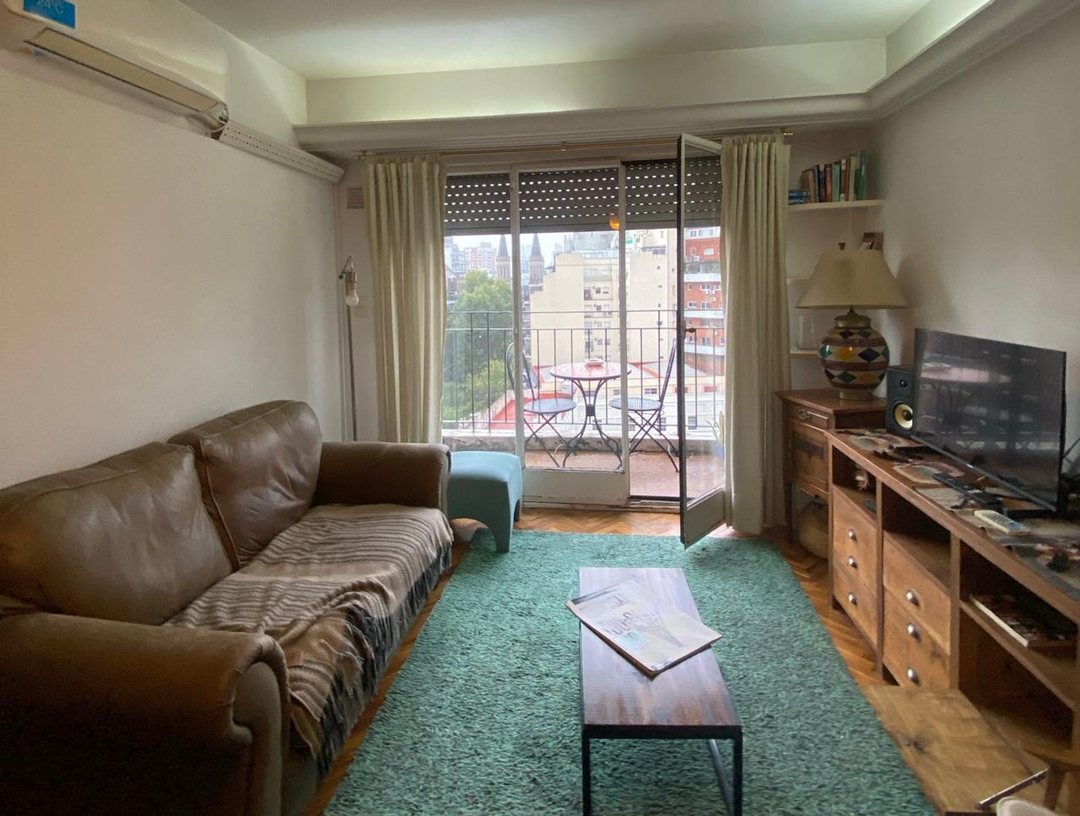 DEPARTAMENTO 2 AMBIENTES BALCON AMUEBLADO PALERMO
