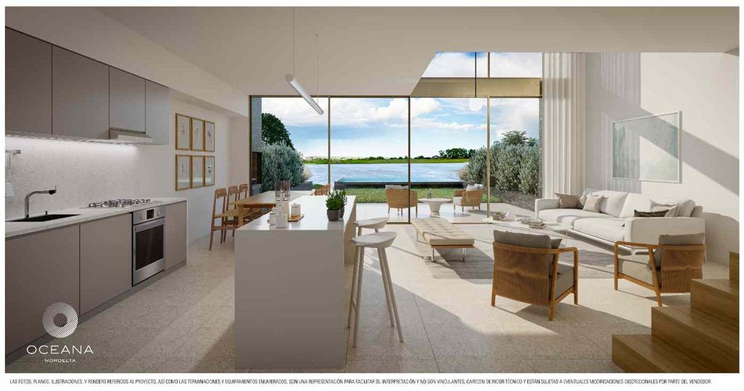 VENTA OCEANA, NORDELTA - DEPTO 3 AMB CON COCHERA