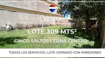 VENTA LOTE CENTRO CINCO SALTOS