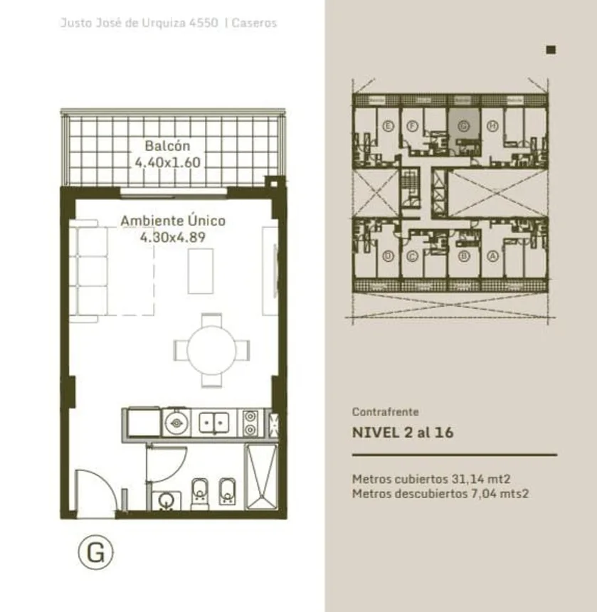 Venta de departamento monoambiente caseros.financi, foto 4