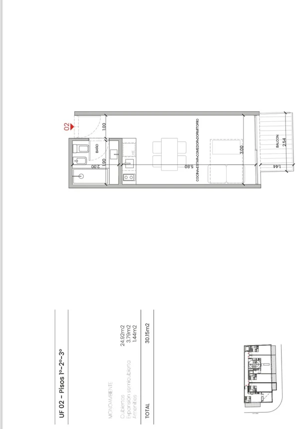 Monoambiente en venta en Villa Crespo, Julián Álvarez 800, foto 3