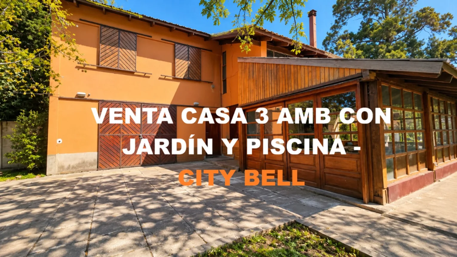 Casa de 3 ambientes en venta en City Bell, 446 3000