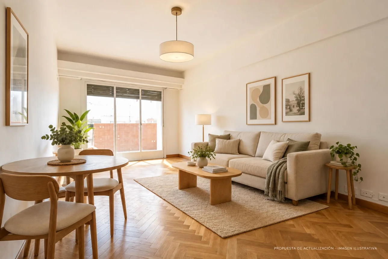 Departamento de 3 ambientes en venta en Parque Patricios, Av. Caseros 2400