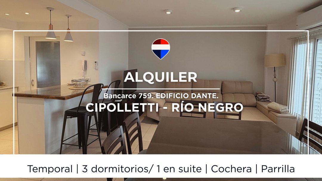 DPTO EN ALQUILER DIARIO CIPOLLETTI