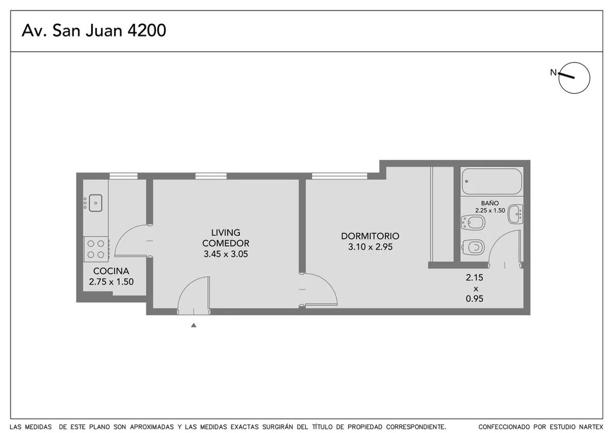 Departamento de 2 ambientes en venta en Boedo, Avenida San Juan 4200, foto 3