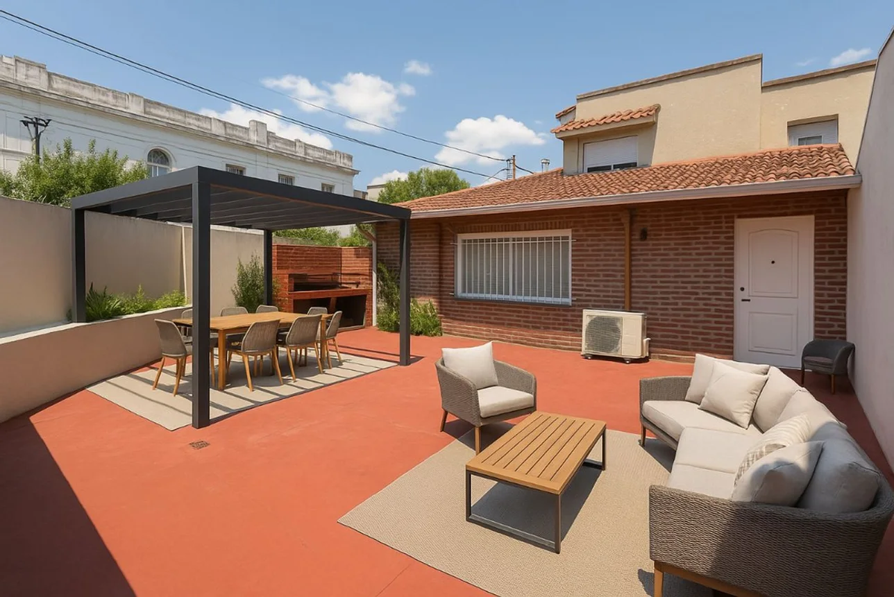 Casa dúplex de 4 ambientes en venta en Bernal Este, Rawson 200