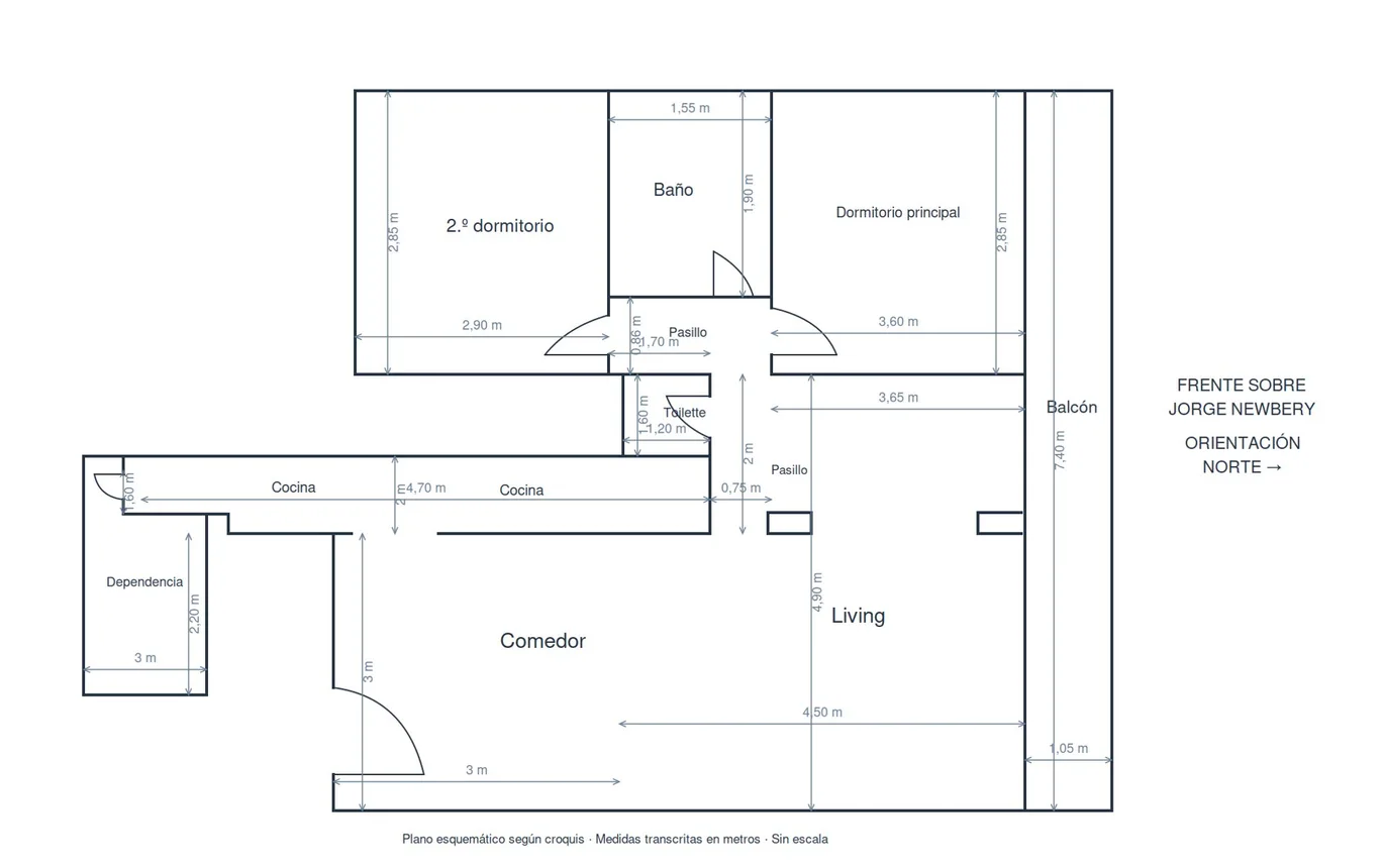 Departamento en venta en Palermo, foto 2