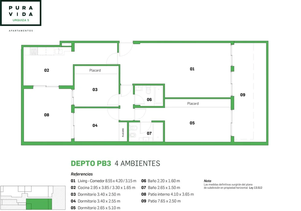 Departamento en venta en Villa Urquiza