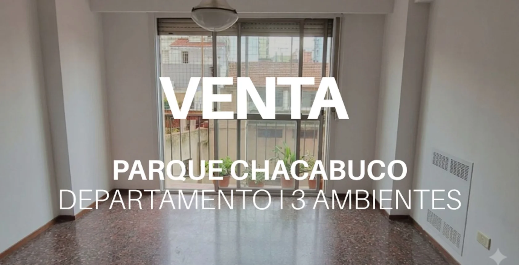 Departamento en venta en Parque Chacabuco