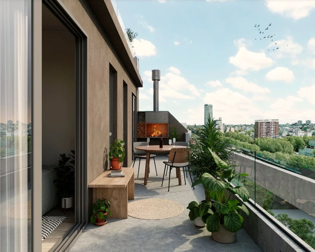 Venta departamento 1 amb c/balcón terraza- palermo, foto 3