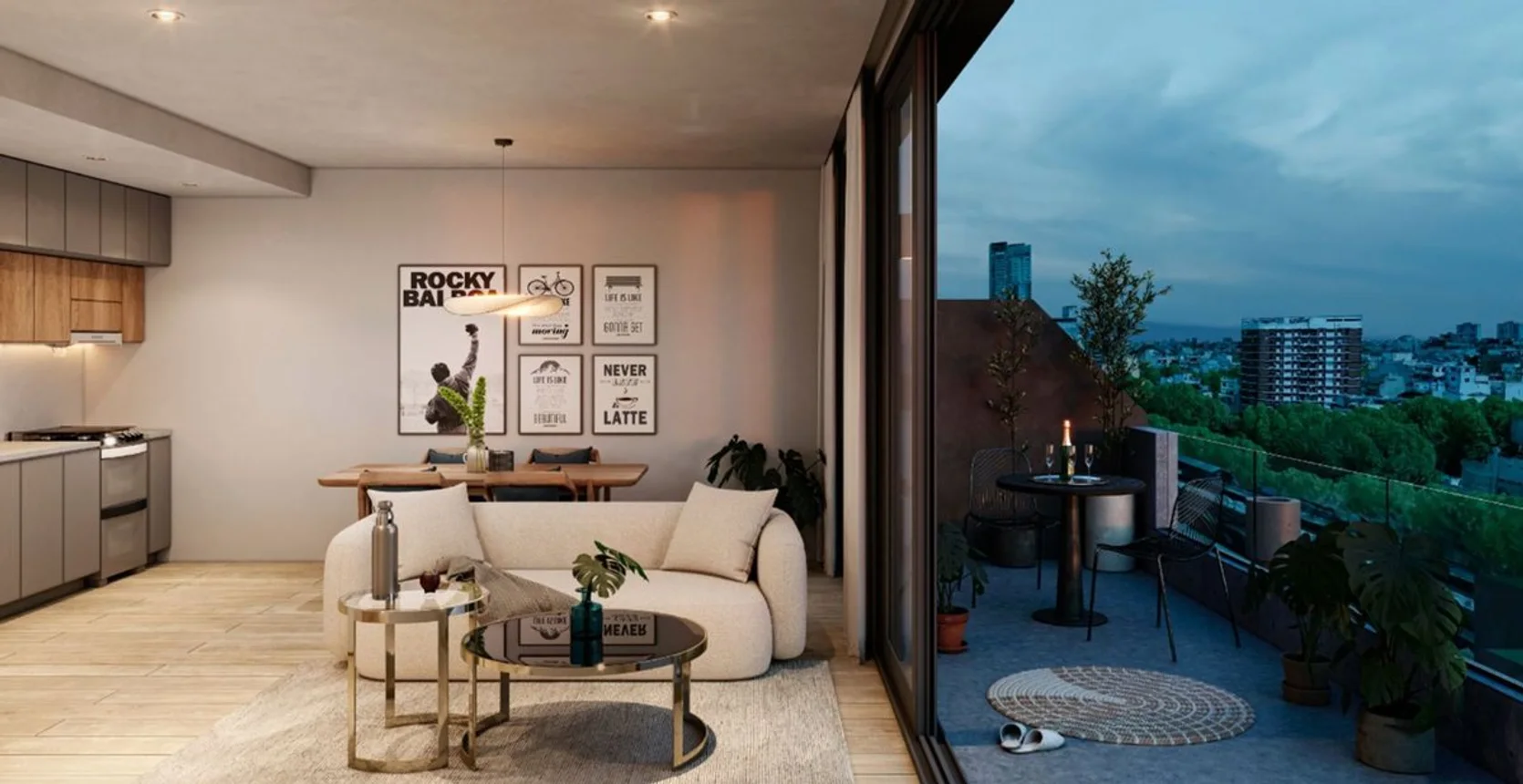 Venta departamento 1 amb c/balcón terraza- palermo, foto 4