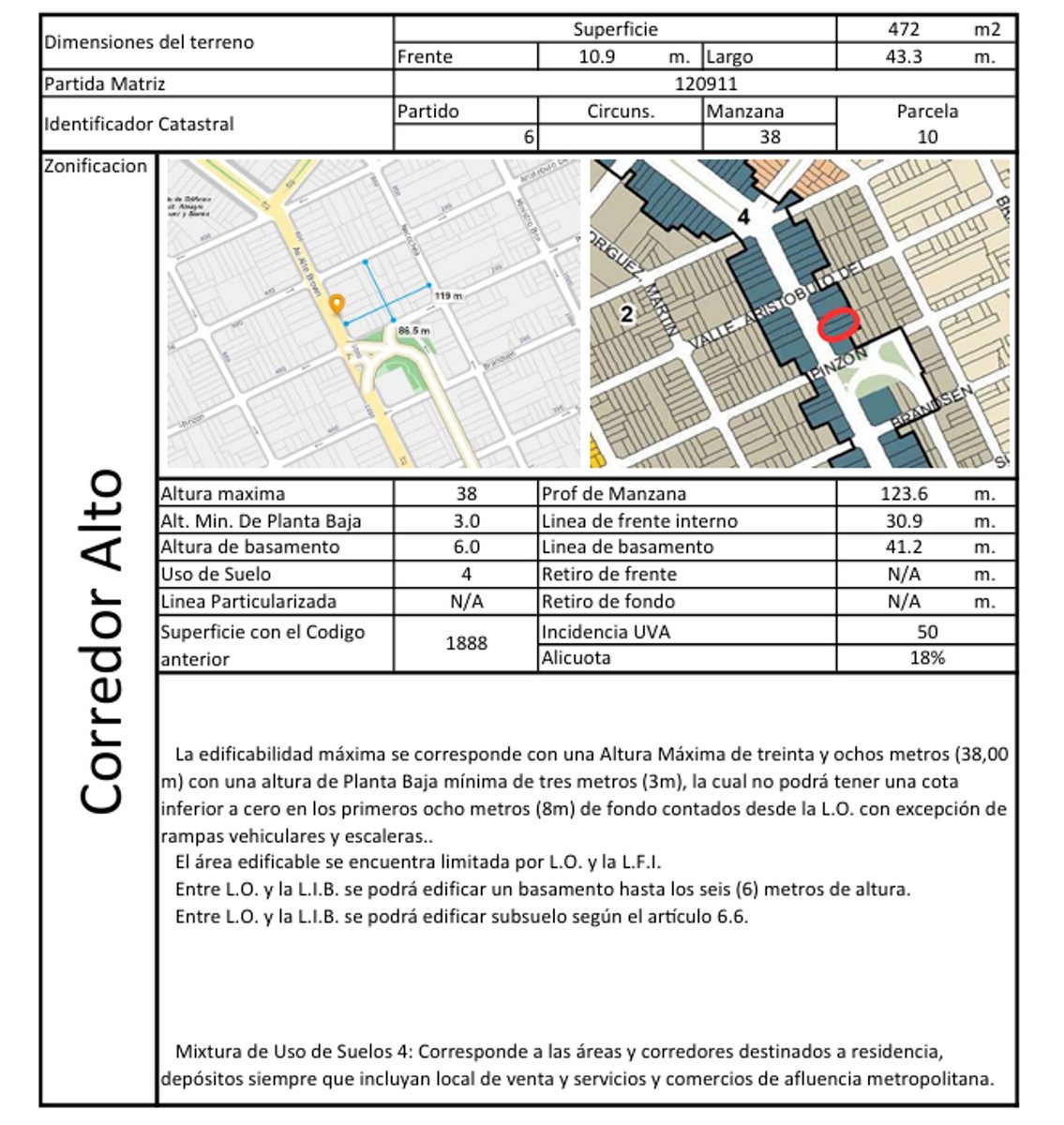 Foto 6 — VENTA LOTE EN LA BOCA