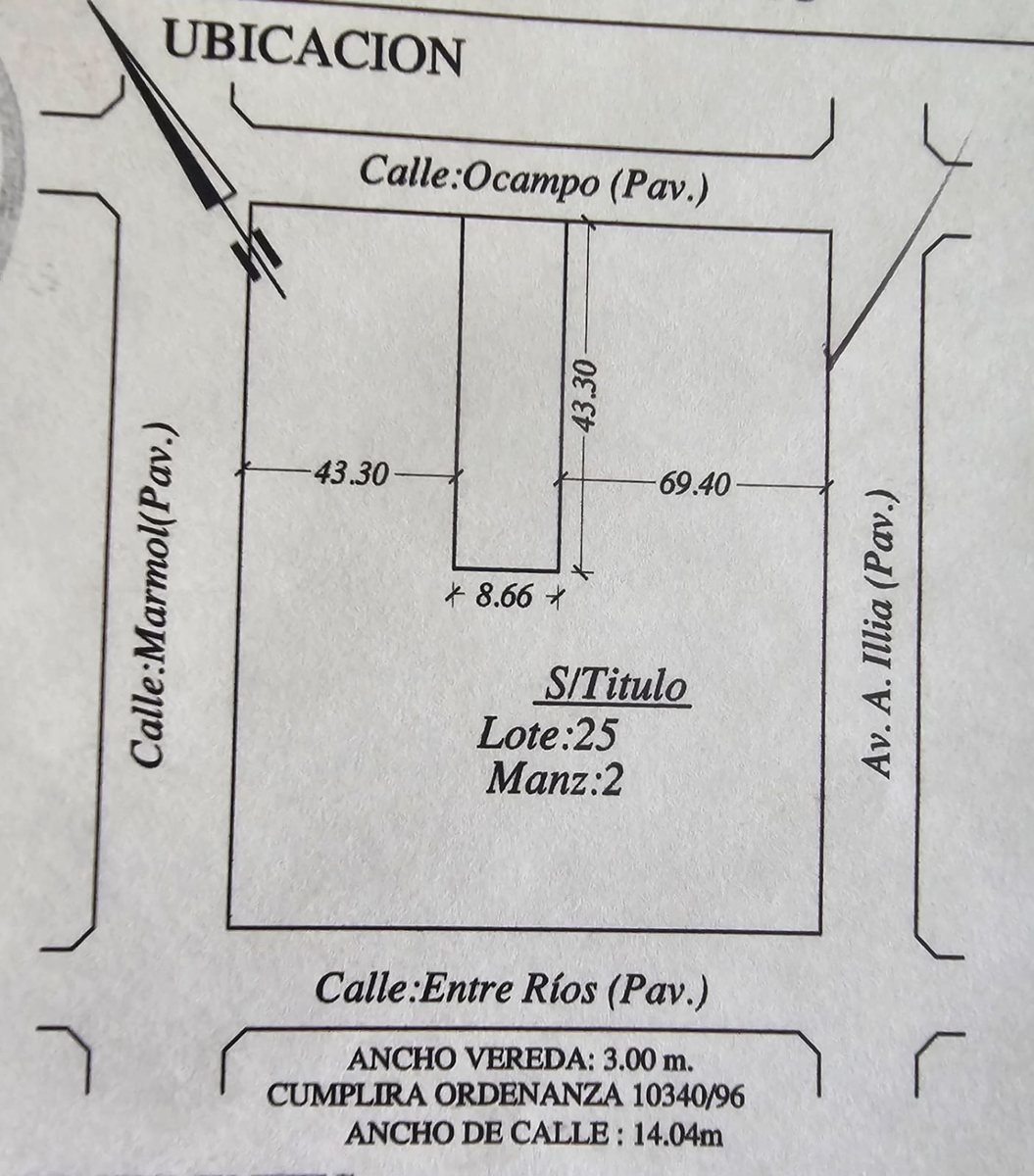 Foto 5 — VENTA LOTE SAN JUSTO CENTRO
