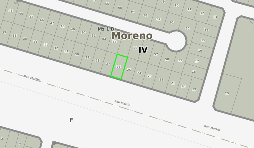 VENTA LOTE 300 m2, FRANCISCO ALVAREZ.