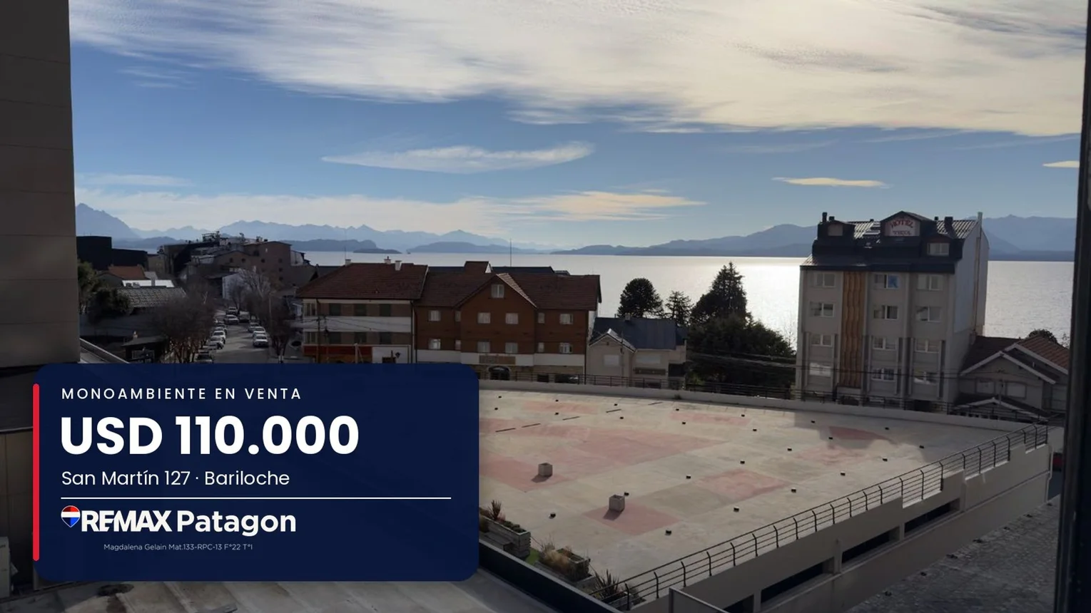 Monoambiente en venta en San Carlos de Bariloche
