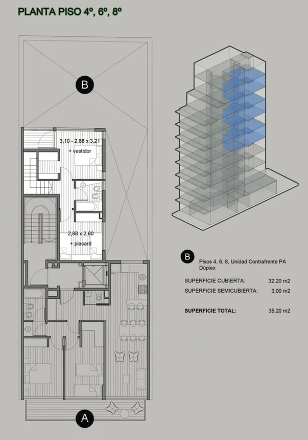 Dúplex en venta en Villa del Parque, foto 5