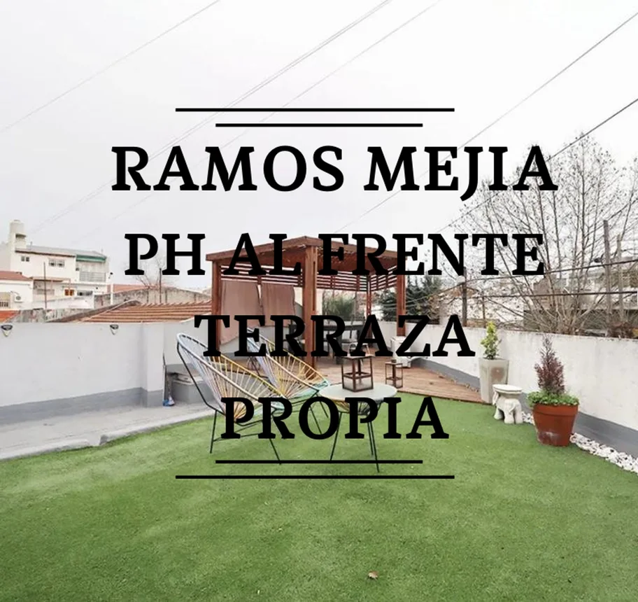 Venta PH 3 ambientes ramos mejia terraza, foto 2