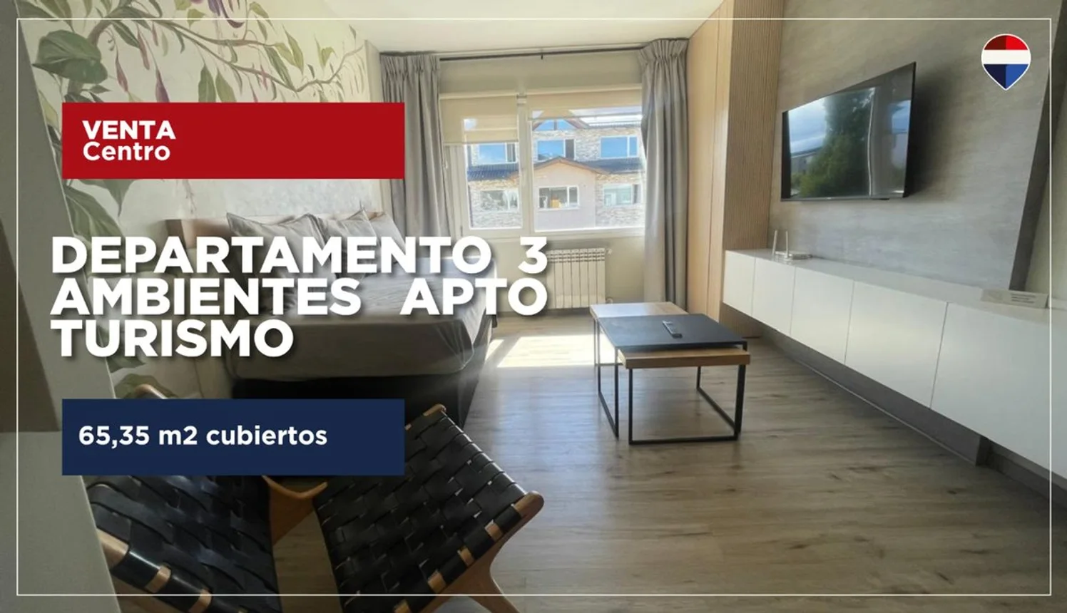Departamento de 3 ambientes en venta en San Carlos de Bariloche, Mitre 1600