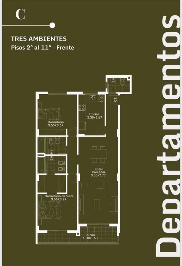 Departamento en venta en Caseros, foto 3