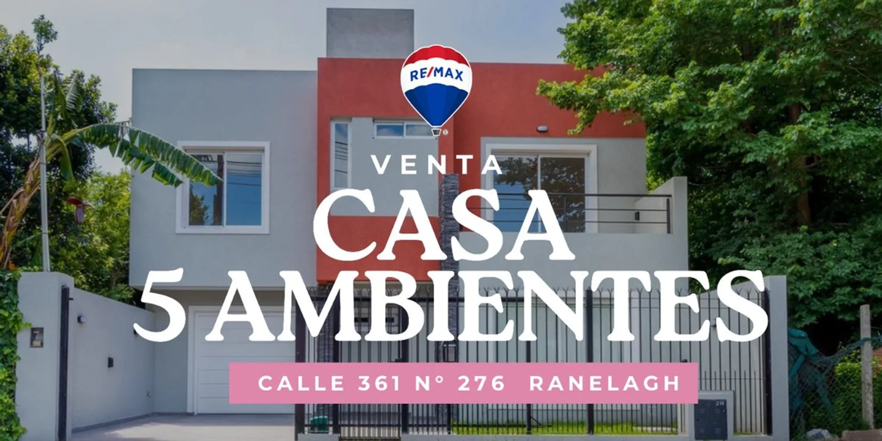 Casa de 5 ambientes en venta en Ranelagh, Calle 361 200
