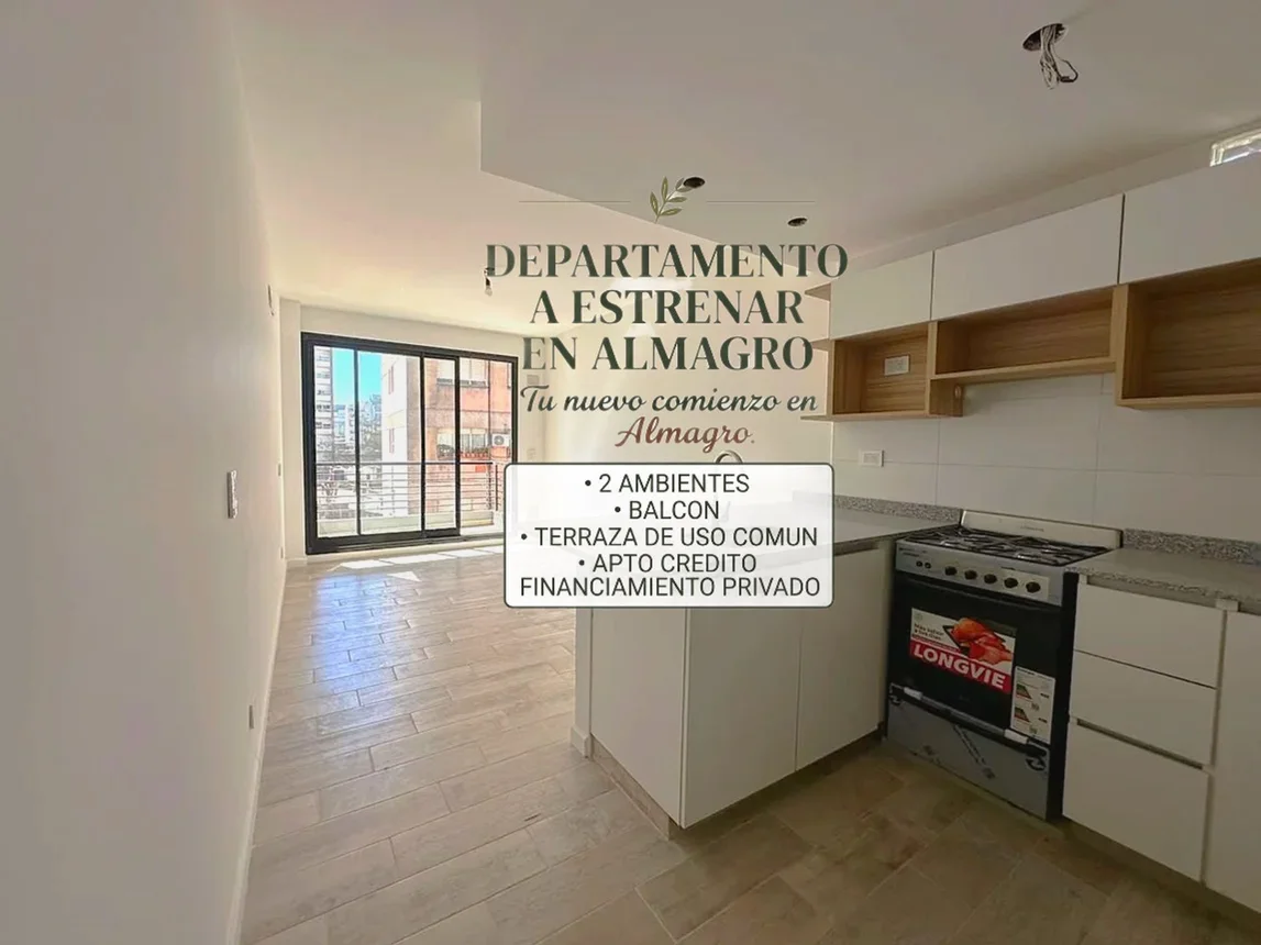 Departamento en venta en Almagro