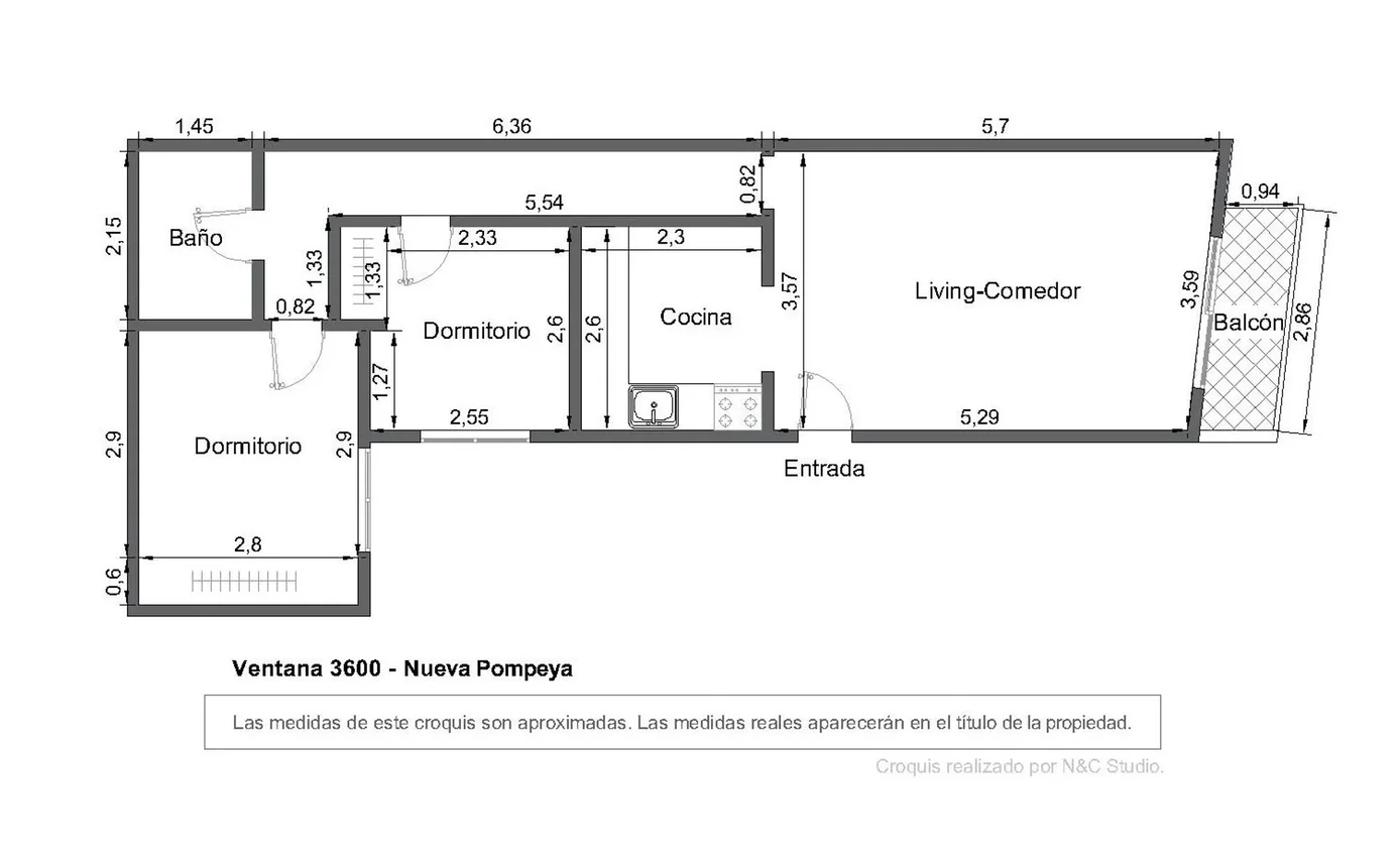 PH de 3 ambientes en venta en Nueva Pompeya, Ventana 3600, foto 2