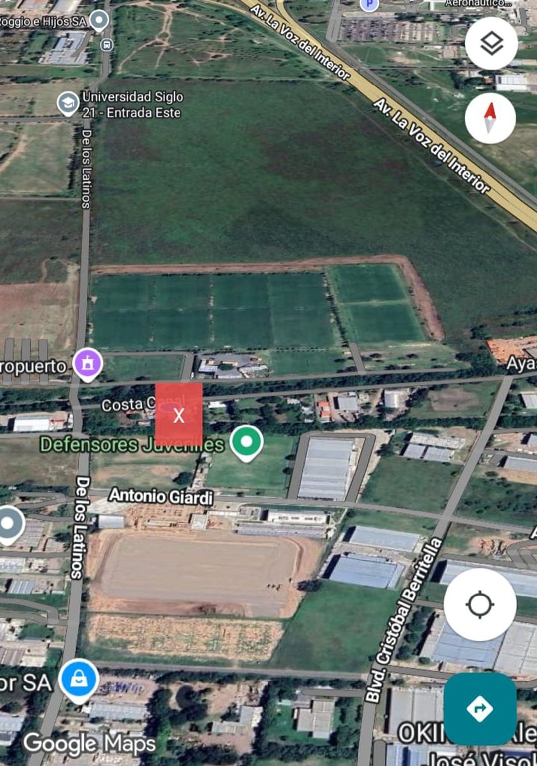 VENTA LOTE PARA GALPONES LOS BOULEVARES CORDOBA
