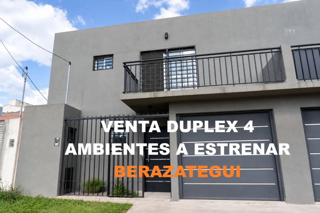 Venta duplex 4 amb. a estrenar cochera-berazategui, foto 1