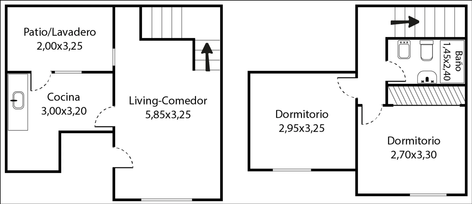 Casa dúplex de 3 ambientes en venta en San Miguel, España 1500, foto 2