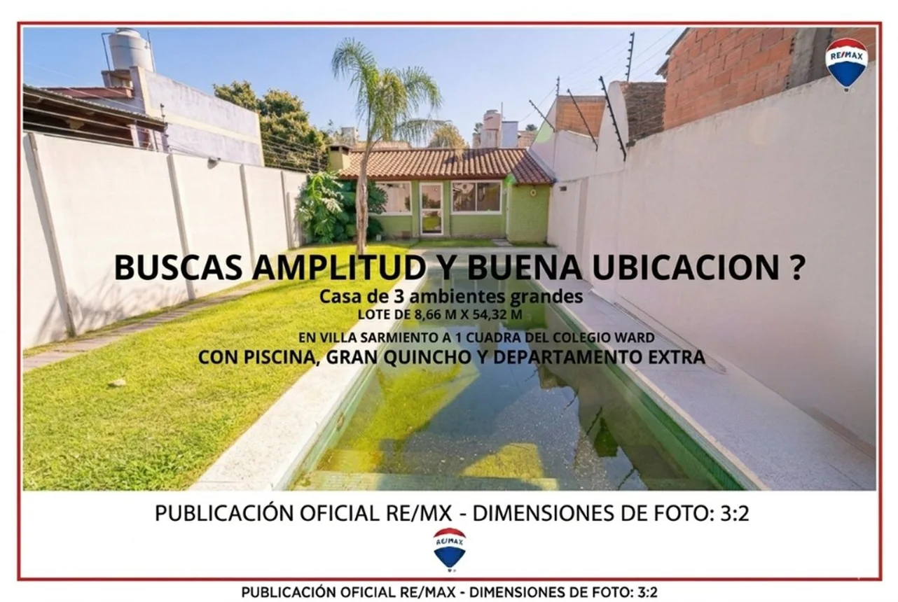 Casa en venta en Villa Sarmiento, foto 2
