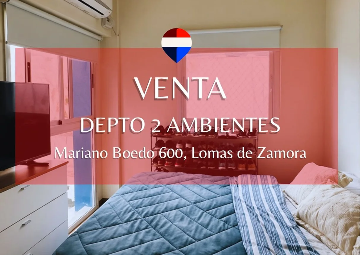 Departamento de 2 ambientes en venta en Lomas de Zamora, Mariano Boedo 600