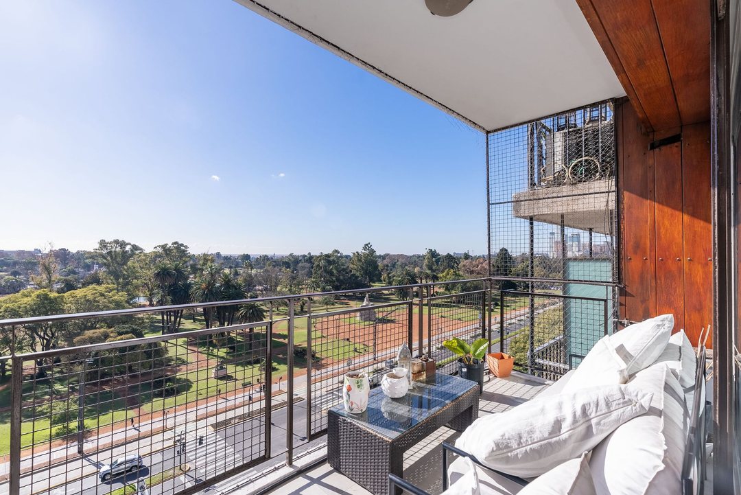 Venta Depto 5 amb Frente al Rosedal,  Vista al RIO