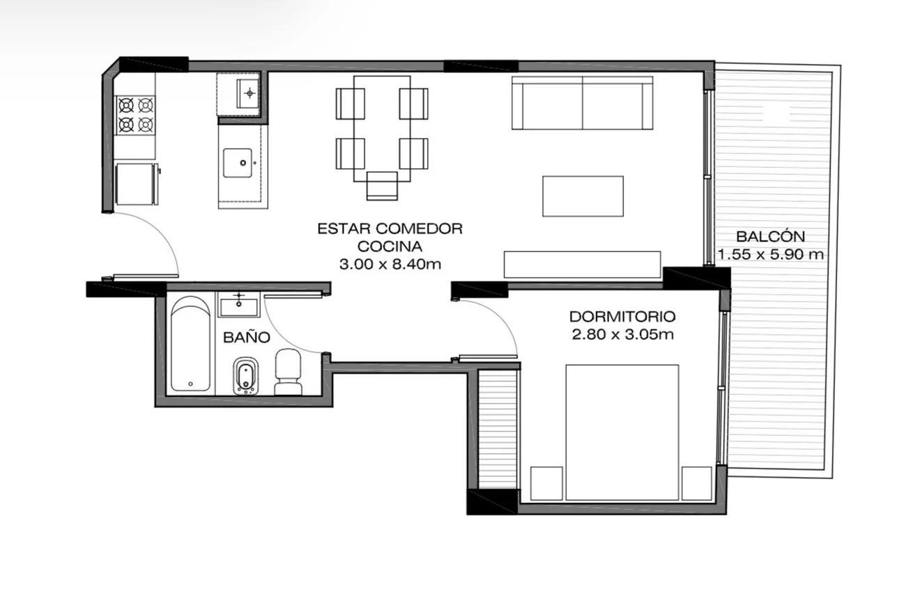 Departamento de 2 ambientes en venta en Caballito, Viel 400, foto 5