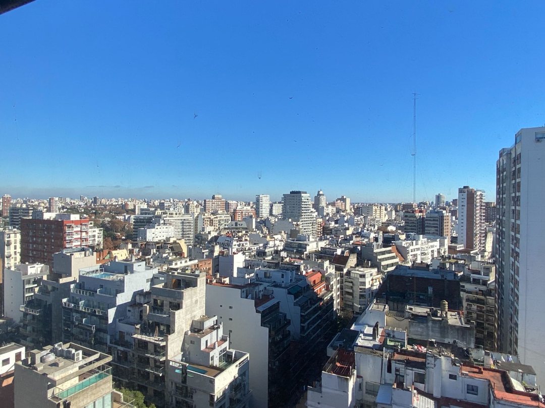 Venta 2 ambientes Belgrano vista abierta