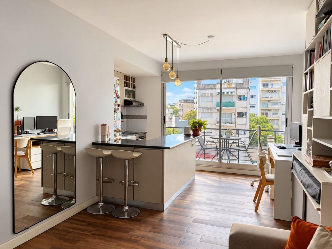 Venta departamento monoambiente div. Villa crespo
