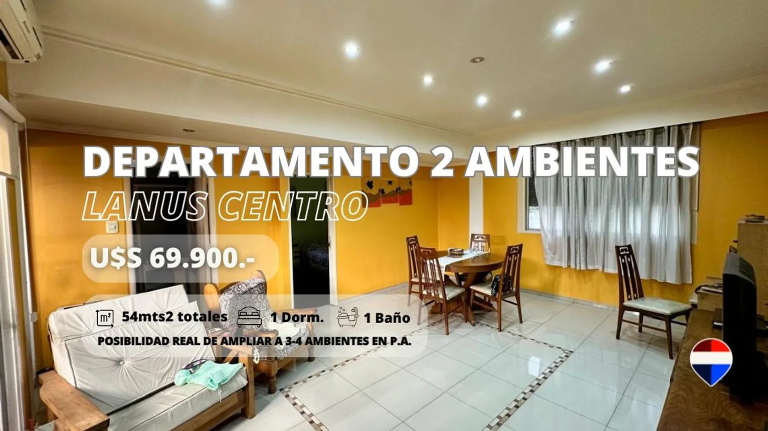 Departamento en venta en Lanús Oeste