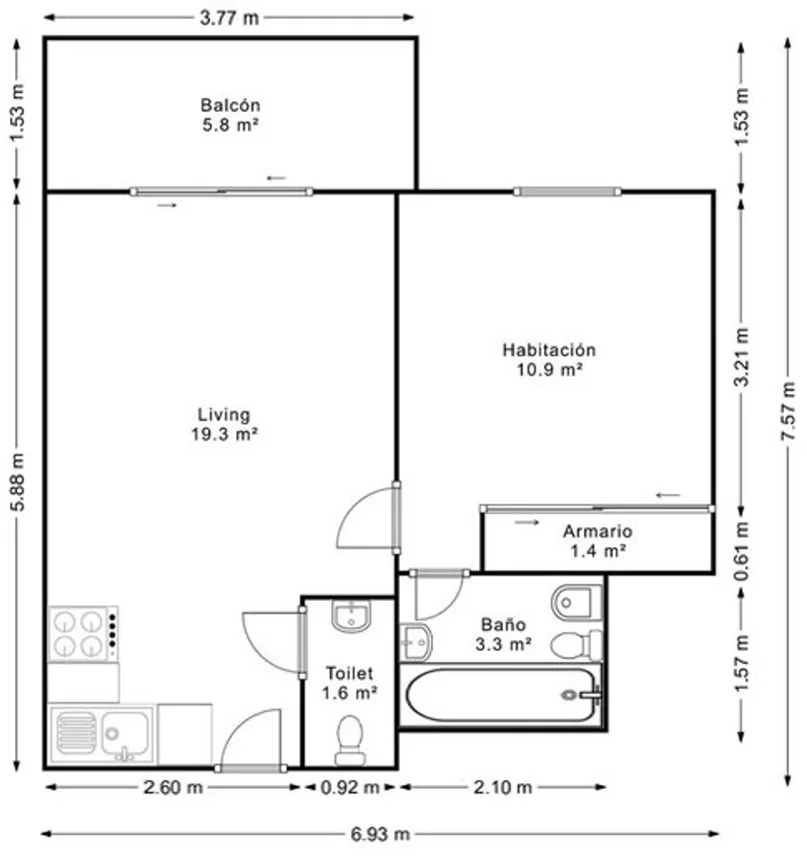 Departamento en venta en Villa Ortúzar, foto 5