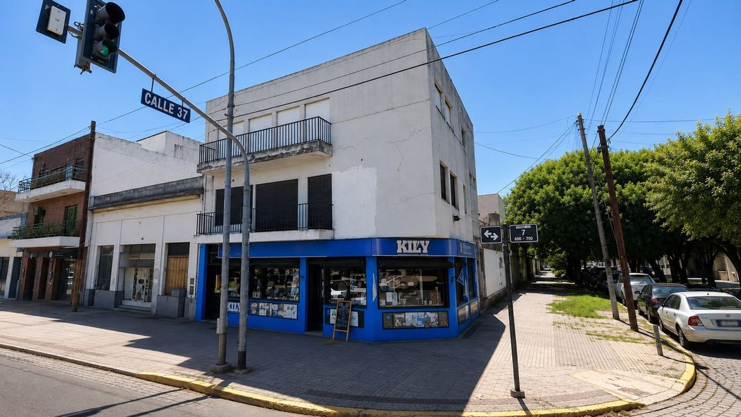 LOTE C/ DEPARTAMENTO EN VENTA LA PLATA -IDEAL OBRA