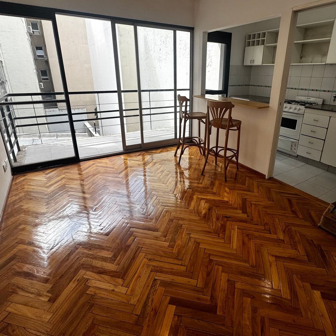 Departamento 2 Amb en Alquiler en Palermo Luminoso